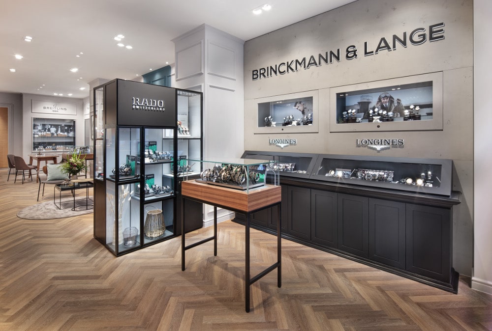 BRINCKMANN UND LANGE, Boutique in Leipzig, Innenansicht